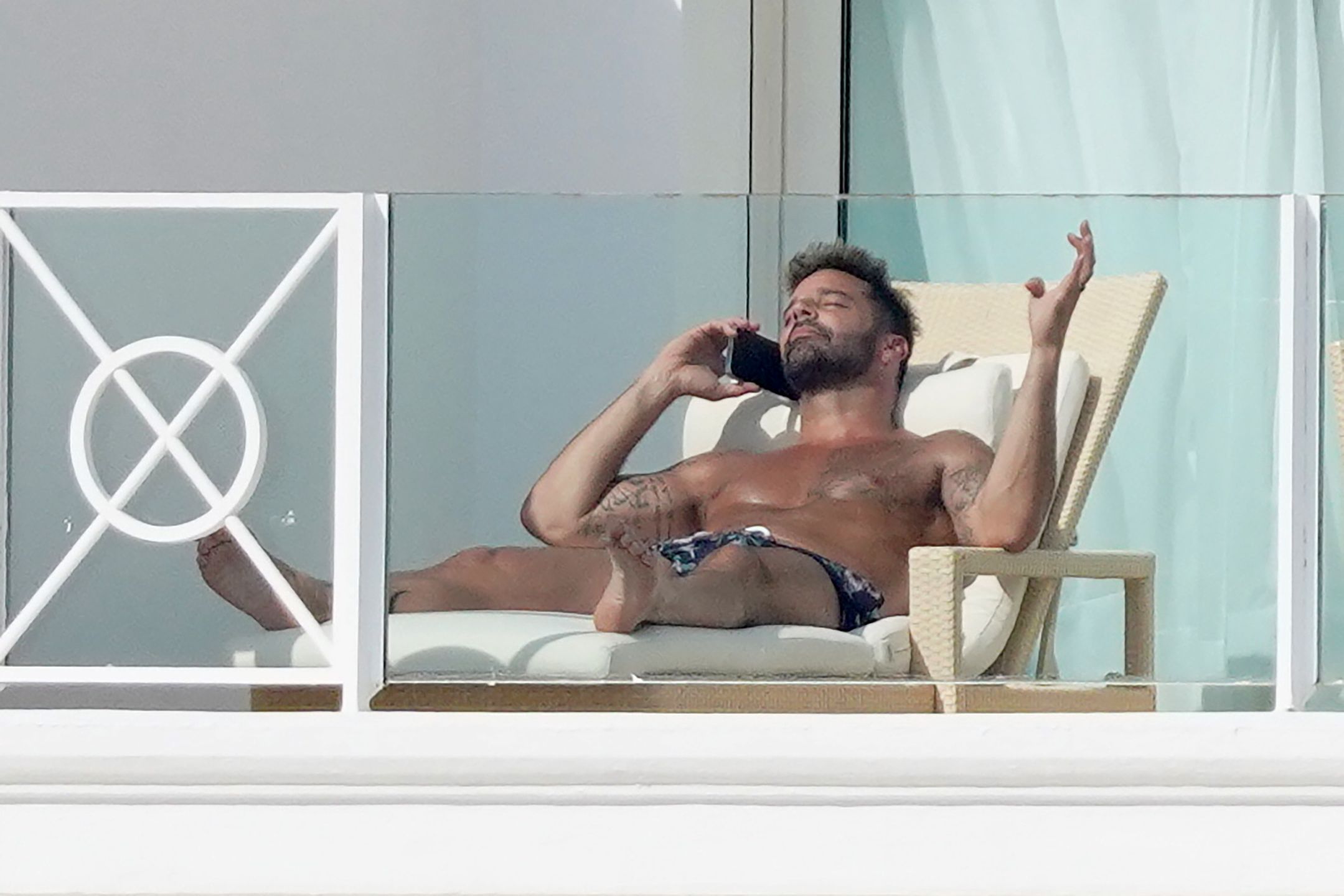 Ricky Martin opala się na Lazurowym Wybrzeżu