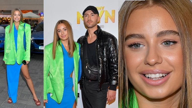 Oliwia Bieniuk na premierze filmu