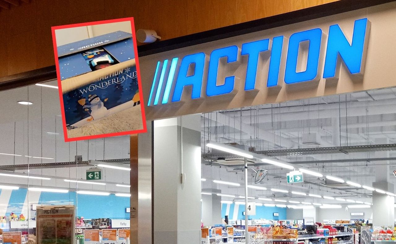 Pokazała paczkę z Action. "Skarbonka z zawartością premii świątecznej"