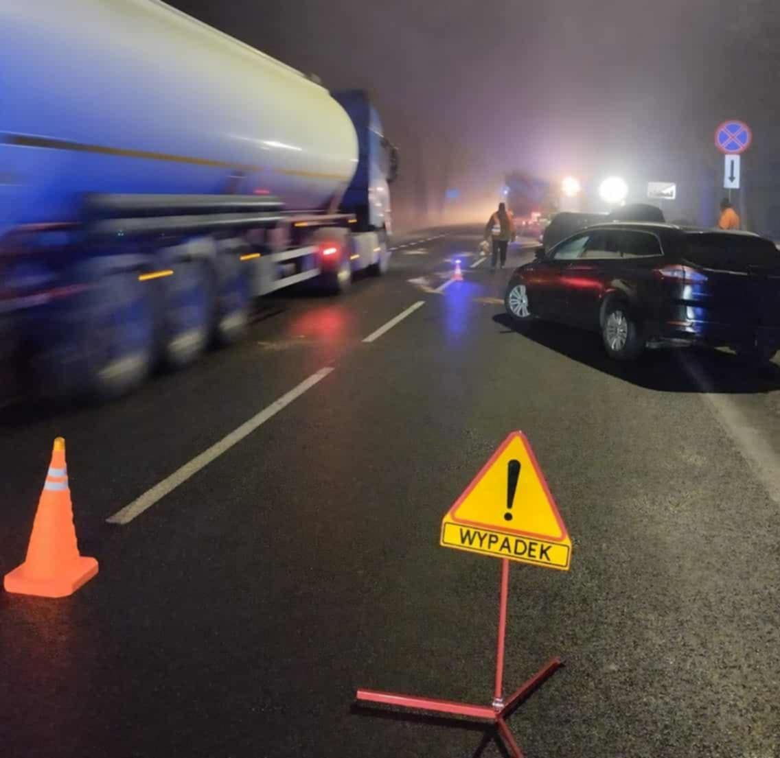 Kolejny wypadek -utrudnienia w kierunku Gostynina!