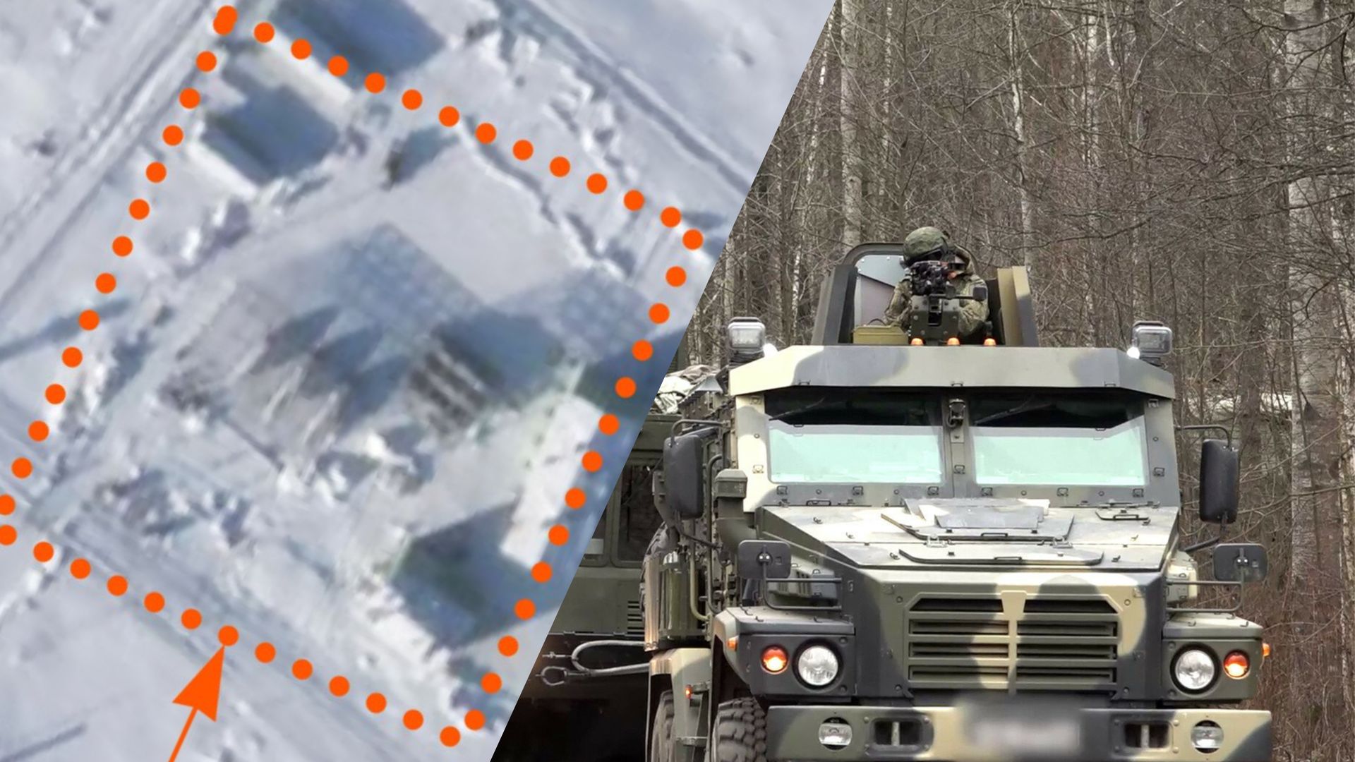 Satellita ujawnia rozbudowę Oresznika na Kryczowie‑6