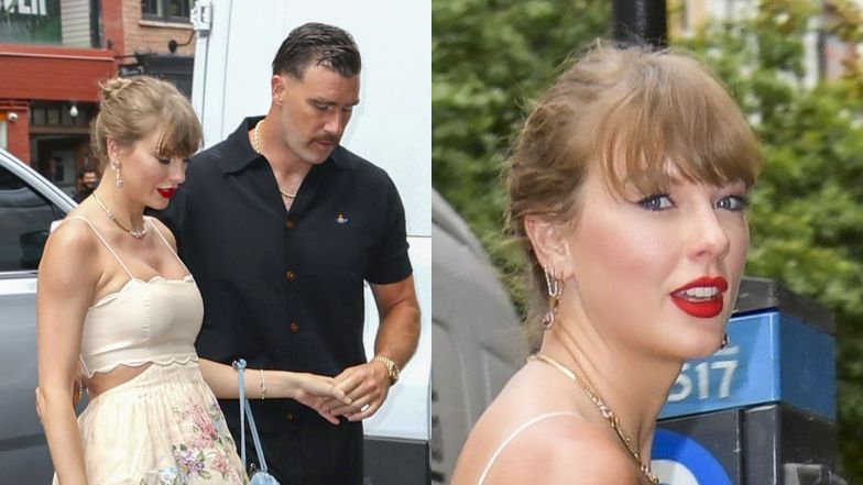 Taylor Swift i Travis Kelce zmierzają na ślub topmodelki. Ładna z nich para?