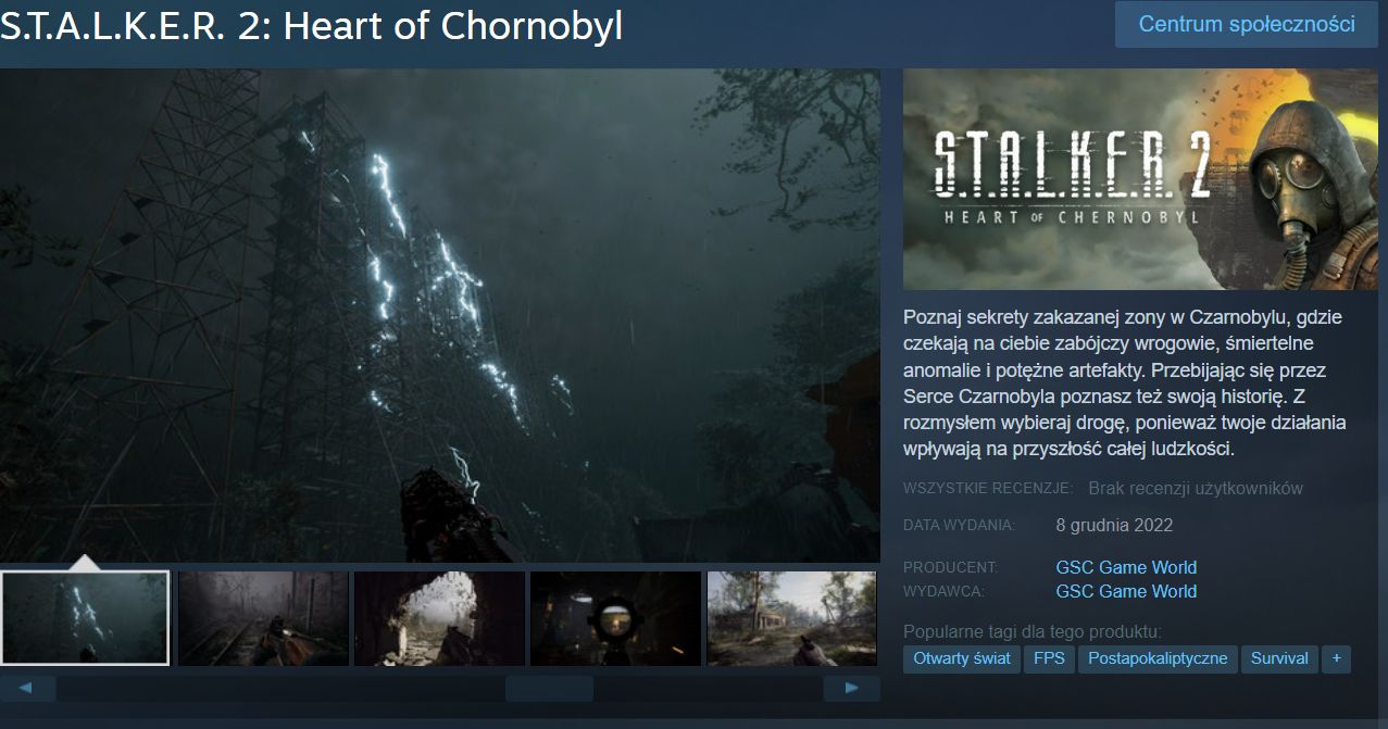 Nowa nazwa gry widoczna na platformie Steam.