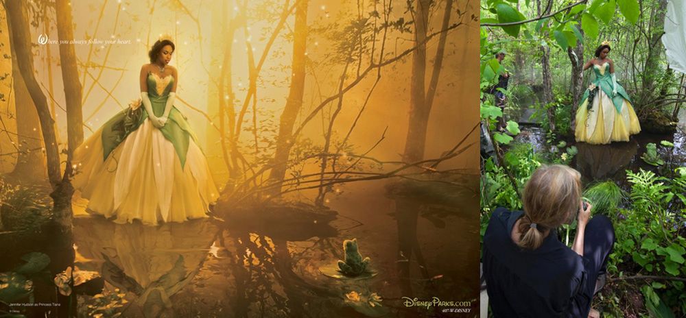 Sesja dla Disney'a i Annie Leibovitz podczas pracy 8