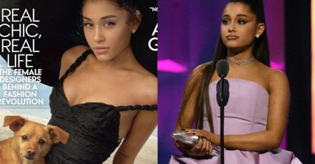 Wyretuszowana Ariana Grande mruży oczy na okładce "Vogue". Fani: "Kim jest ta kobieta?"