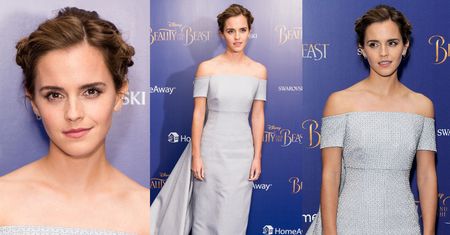 Zobaczcie WSZYSTKIE STYLIZACJE Emmy Watson z premier "Pięknej i Bestii" (ZDJĘCIA)