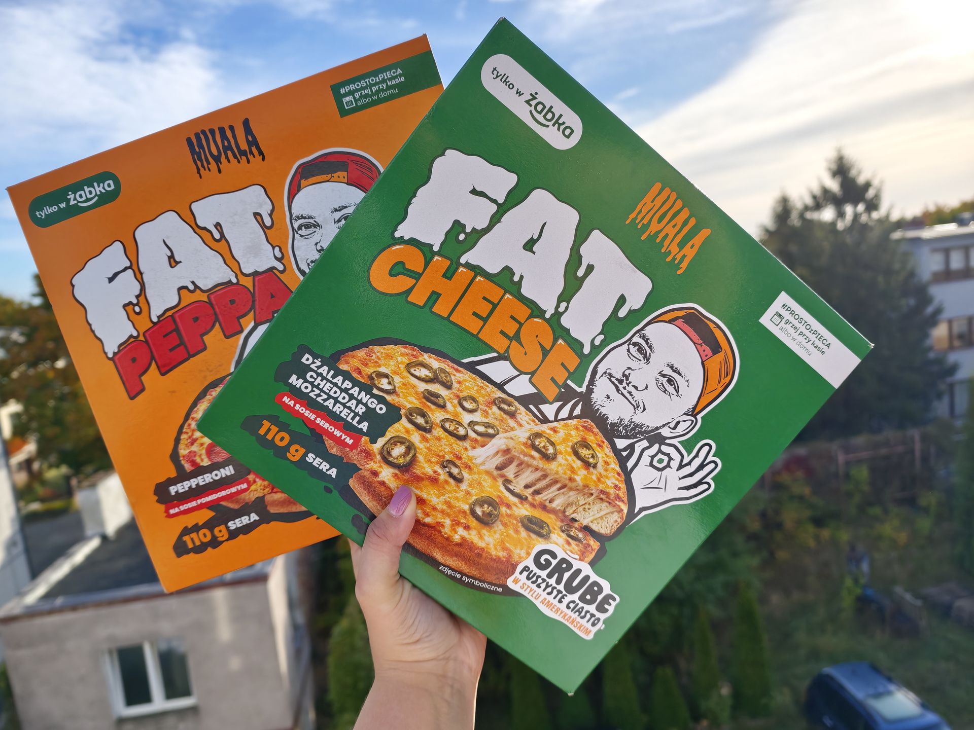 Pizza od Książula dostępna jest w dwóch smakach