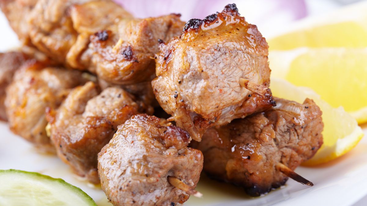 Greckie souvlaki