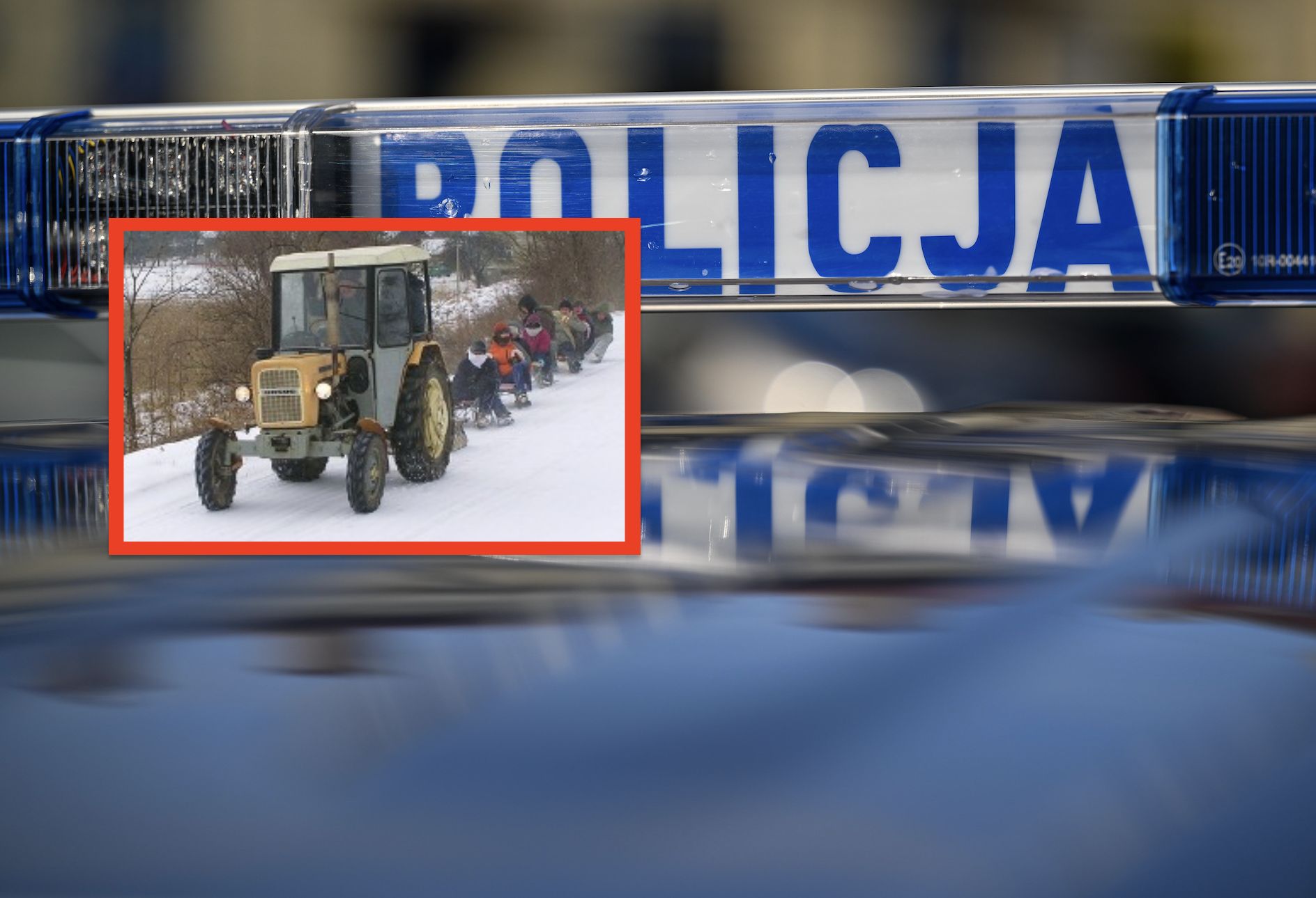 wiadomości,aktualności,WP Wiadomości Niebezpieczny kulig pod Koninem. Matka i córka zderzyły się z traktorem