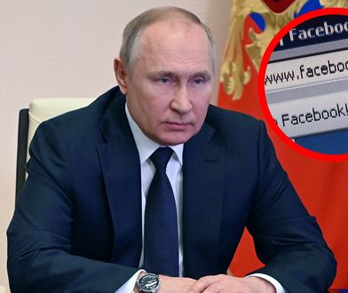 Zablokowali Facebooka w Rosji. Putin obawia się reakcji ludzi?