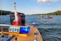 Dramat na jeziorze Bełdany. Wyskoczył z jachtu i nie wypłynął