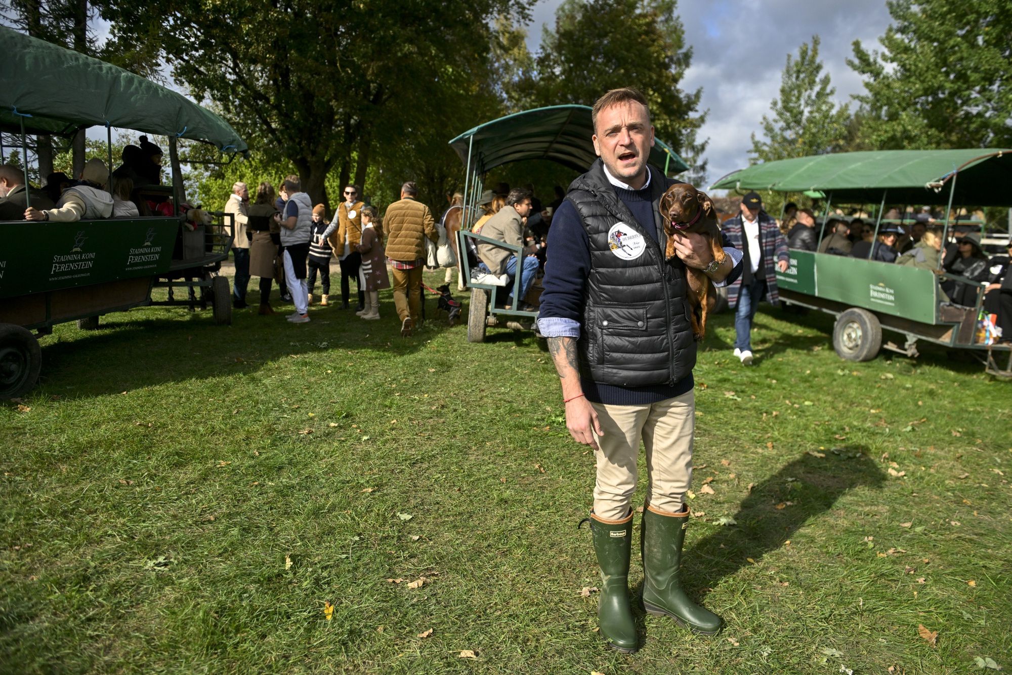 Tłum gwiazd na "Hubertusie" w Gałkowie