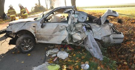 39-latka dachowała w Żółkiewce. Gdy trafiła do szpitala, odkryto powód