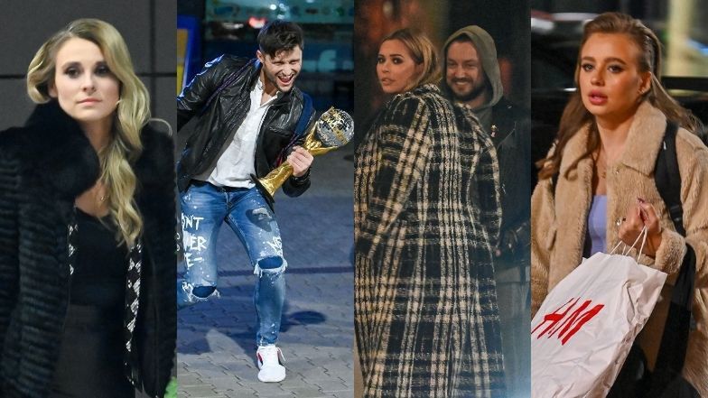 Uczestnicy i goście po finale "Tańca z gwiazdami"