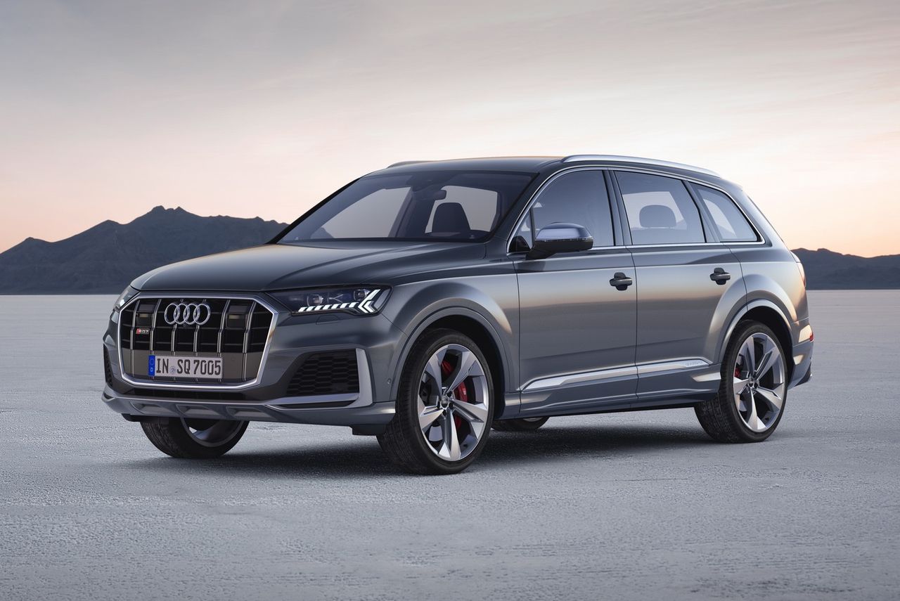 Audi SQ7 TDI z nową twarzą i wnętrzem. Silnik pozostał ten sam