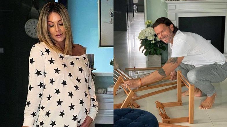 Małgorzata Rozenek i Radosław Majdan budują kołyskę