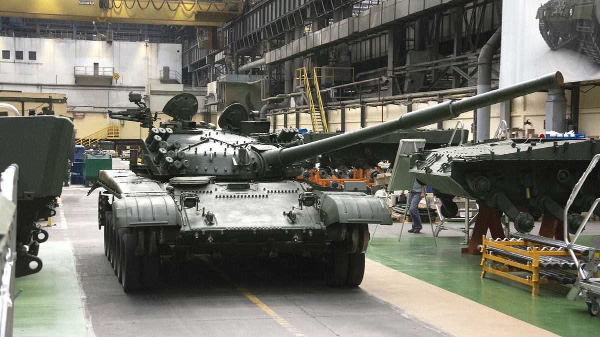 Polska przekazała Ukrainie m.in. czołgi T-72 - zdjęcie archiwalne z 2019 roku