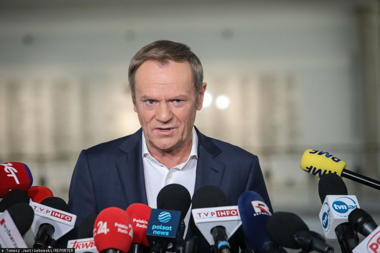 Donald Tusk odpowiedział na Twitterze Mateuszowi Morawieckiemu 