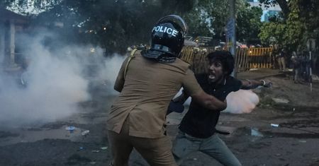 Chaos na Sri Lance. Ogromne protesty w stolicy. Prezydent uciekł ze swojej rezydencji