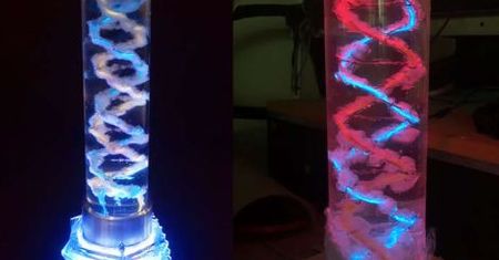 Zrób to sam – lampa z podwójną helisą DNA