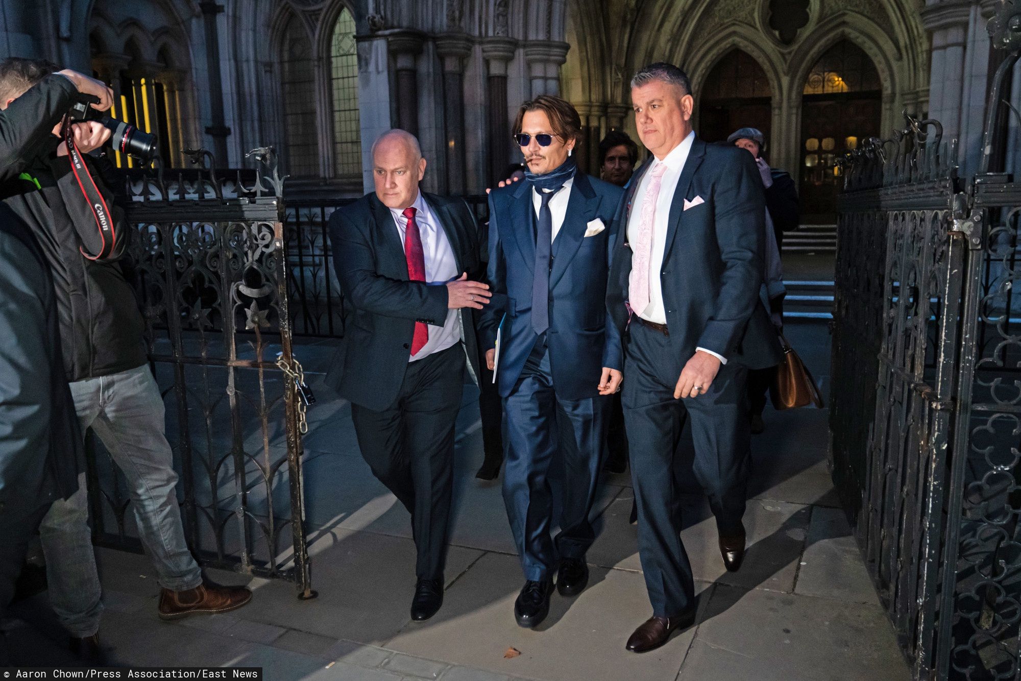Johnny Depp pojawił się w sądzie w Londynie