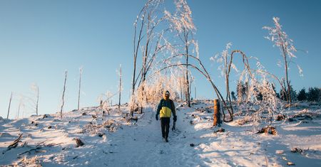 "Mamy to!". Doczekali się pierwszego śniegu