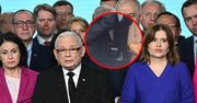 Wpadka na konferencji PiS. Kaczyński natychmiast zareagował