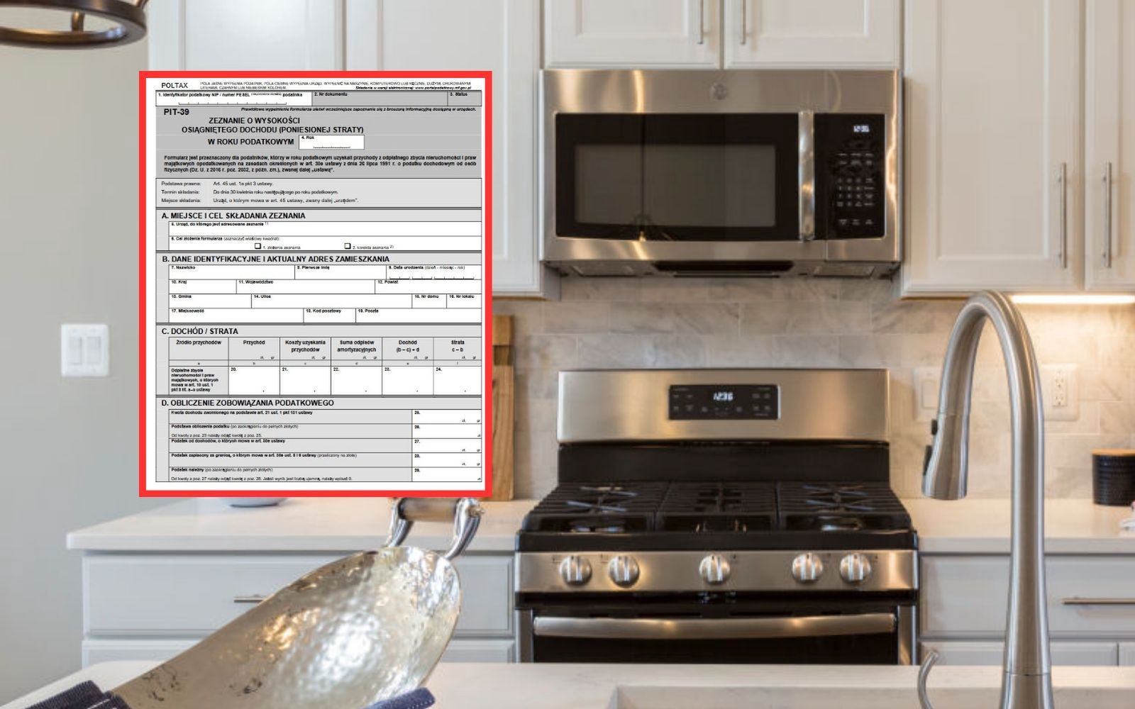 Można odliczyć wyposażenie kuchni. Wielu Polaków o tym zapomina