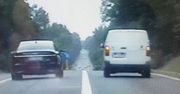 190 km/h w zabudowanym i 30 innych wykroczeń. Poszukiwany 20-latek próbował uciec policji