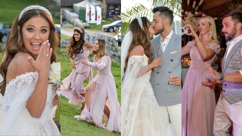 Tak wyglądał ślub Agnieszki Mrozińskiej