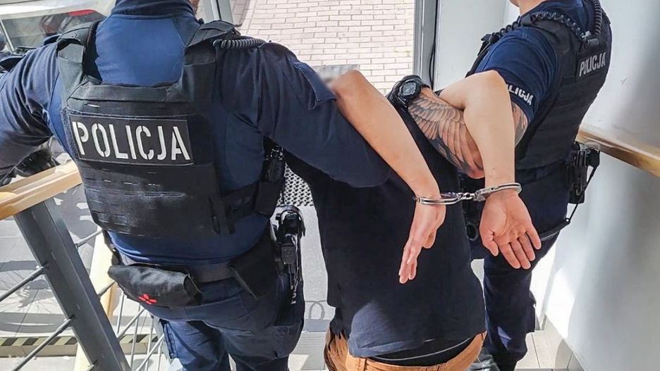 Mężczyzna został zatrzymany