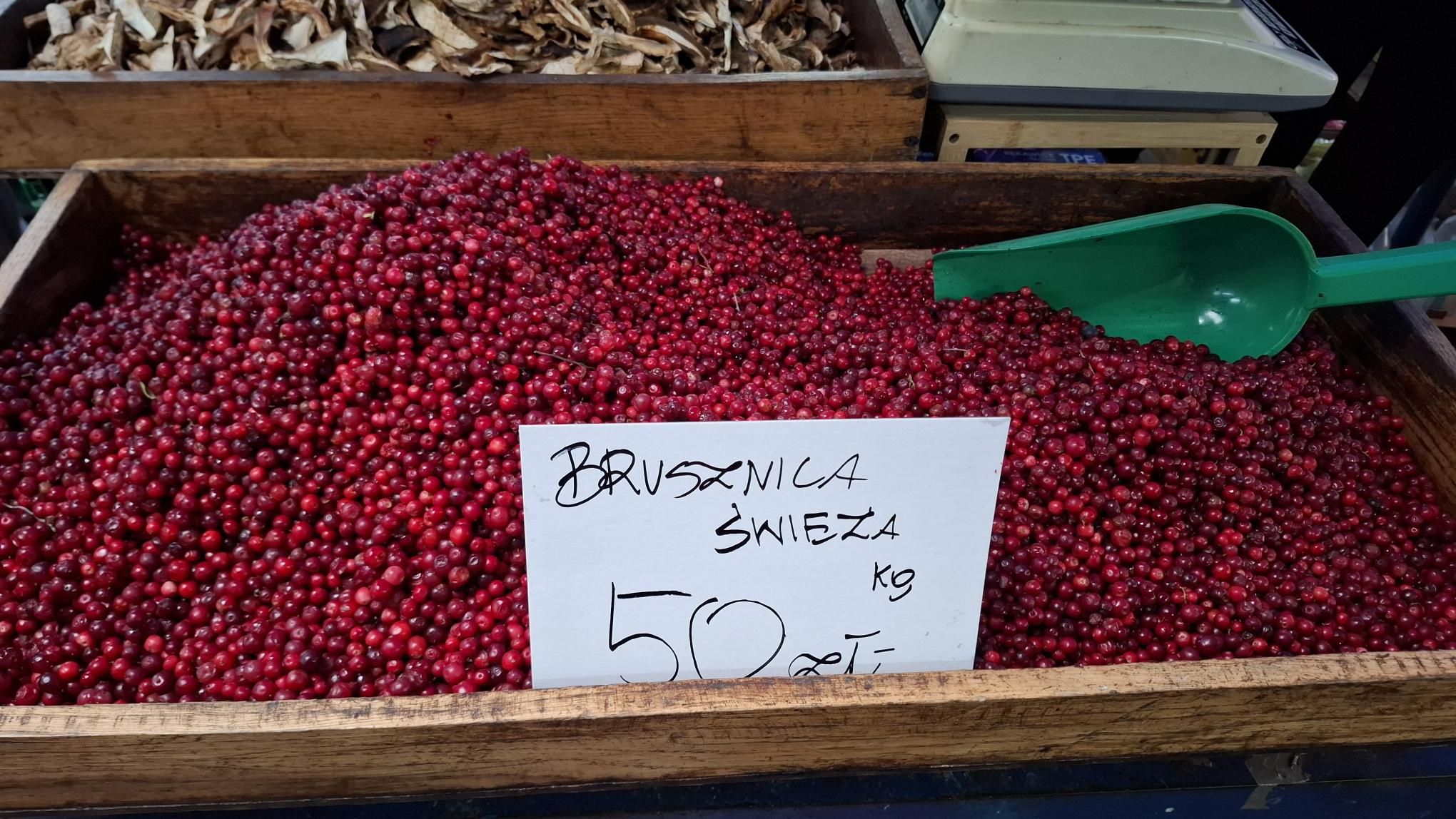 Ceny owoców na Starym Kleparzu