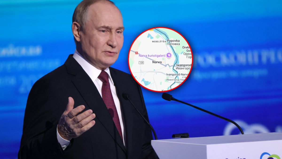 Rosja może zaatakować estońską Narwę.