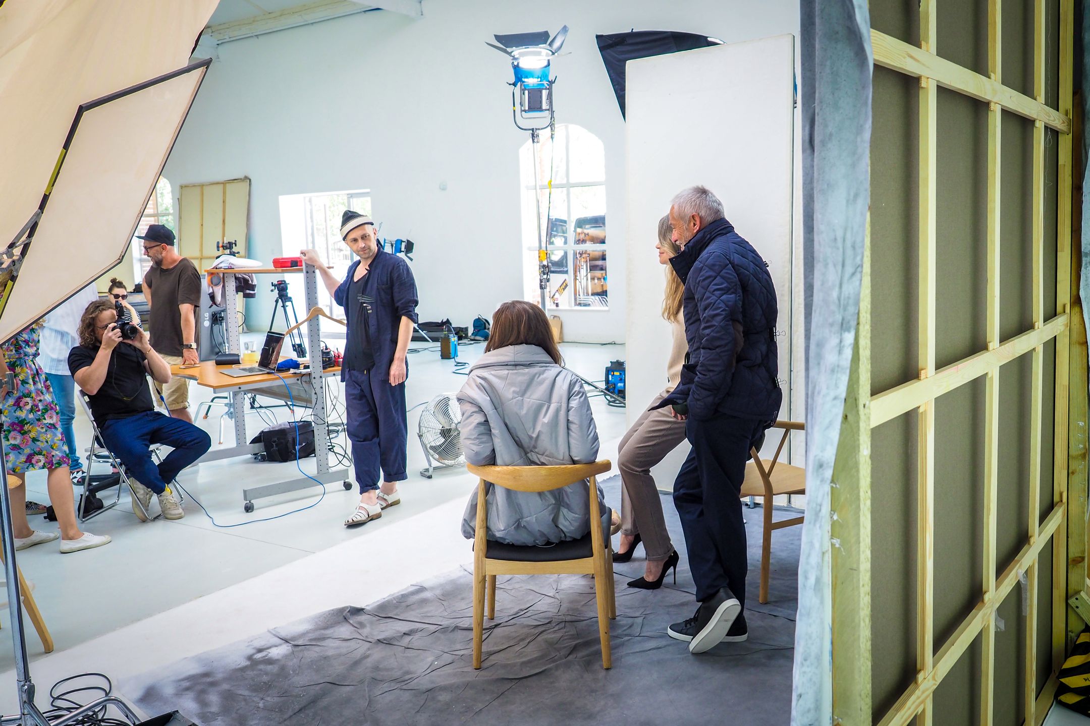 Maja Włoszczowska, Lidia Popiel i Piotr Pustelnik na jednej sesji. Z wizyty na backstage'u każdy fotograf sporo się nauczy 26