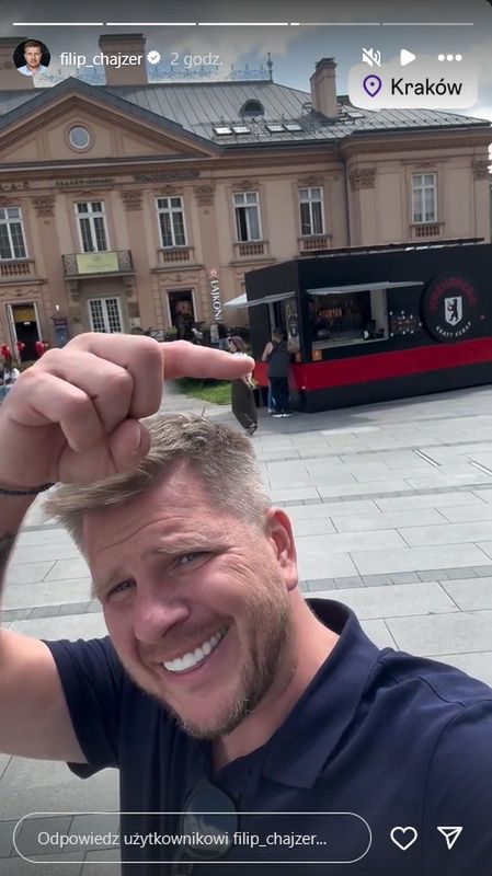 Filip Chajzer zamyka budkę z kebabem 