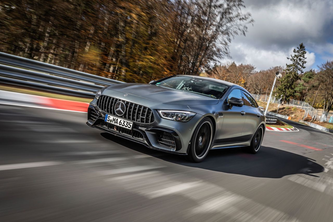 Mercedes-AMG GT 63 S 4Matic+ pobił rekord Porsche Panamery Turbo S aż o sekundy