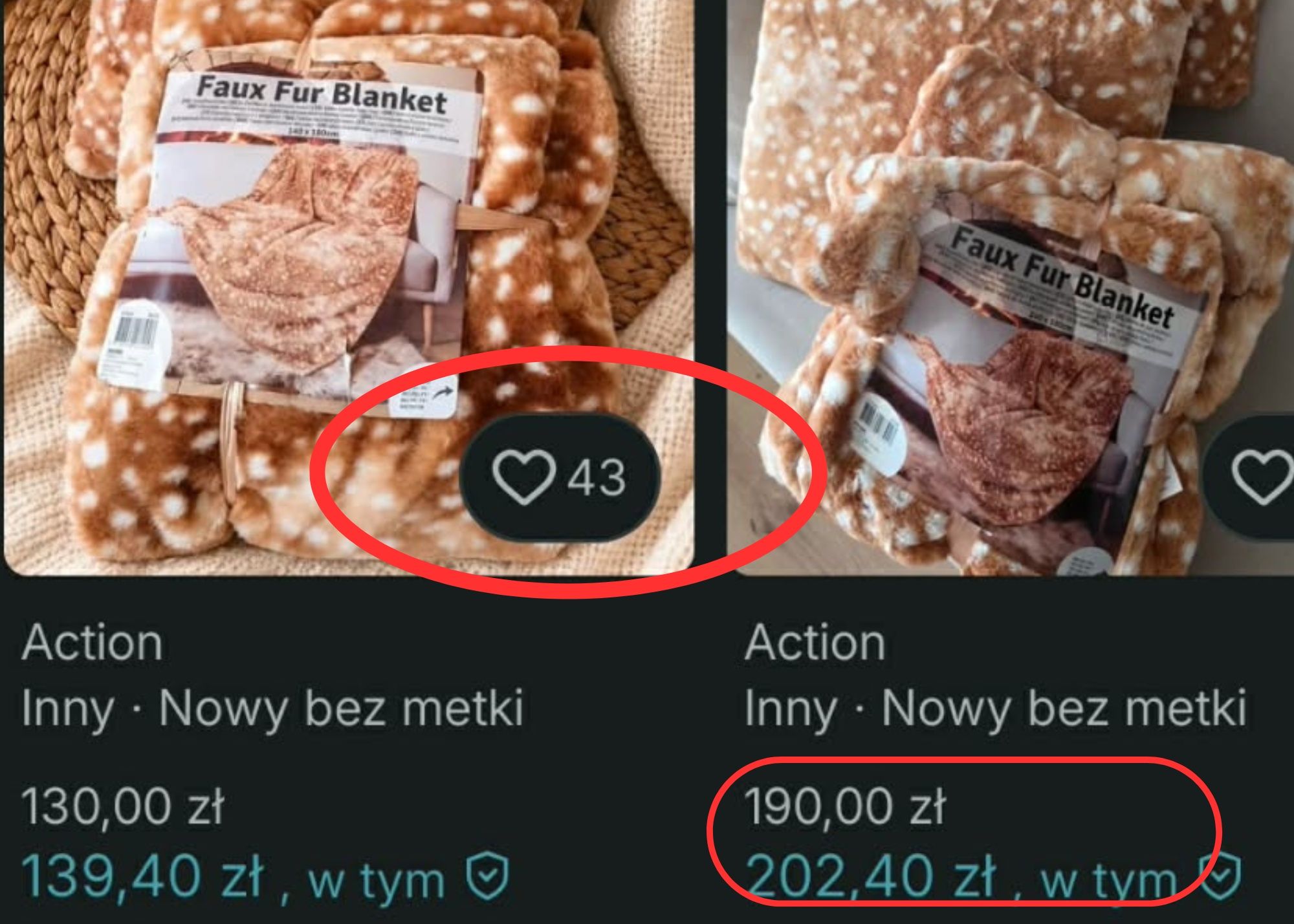 Oferty koca na Vinted biją rekordowe ceny. 