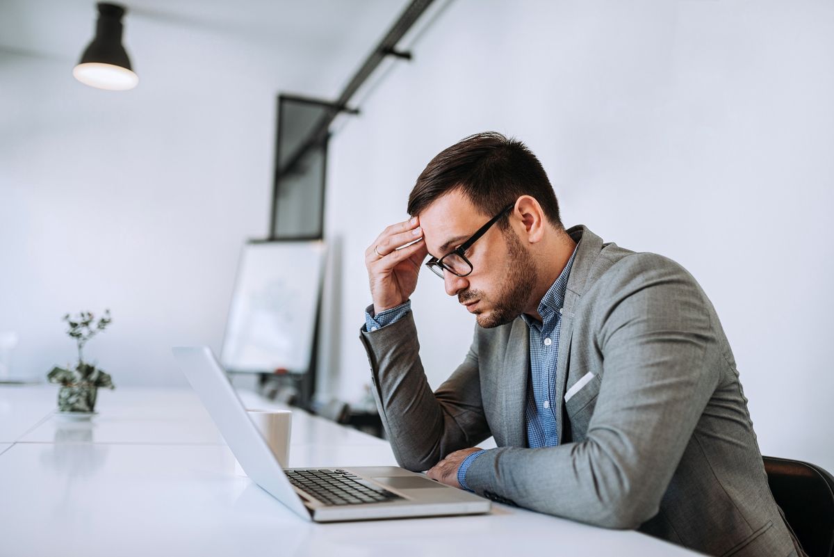 Businessman stressed out at work in casual office
unhappy, upset, lifestyle, concentration, men, workplace, caucasian, professional, frustration, person, adult, job, indoors, pain, emotional, one, exhaustion, technology, depression, overworked, occupation, office, laptop, casual, businessman, work, young, computer, man, worried, stress, business, tired, people, headache, sitting