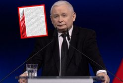 Kaczyński prosi o wpłaty. Nowy projekt PiS