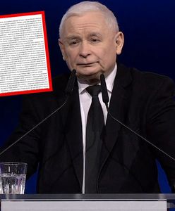 Kaczyński prosi o wpłaty. Nowy projekt PiS