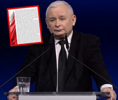 Kaczyński prosi o wpłaty. Nowy projekt PiS
