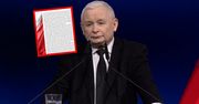 Kaczyński prosi o wpłaty. Nowy projekt PiS