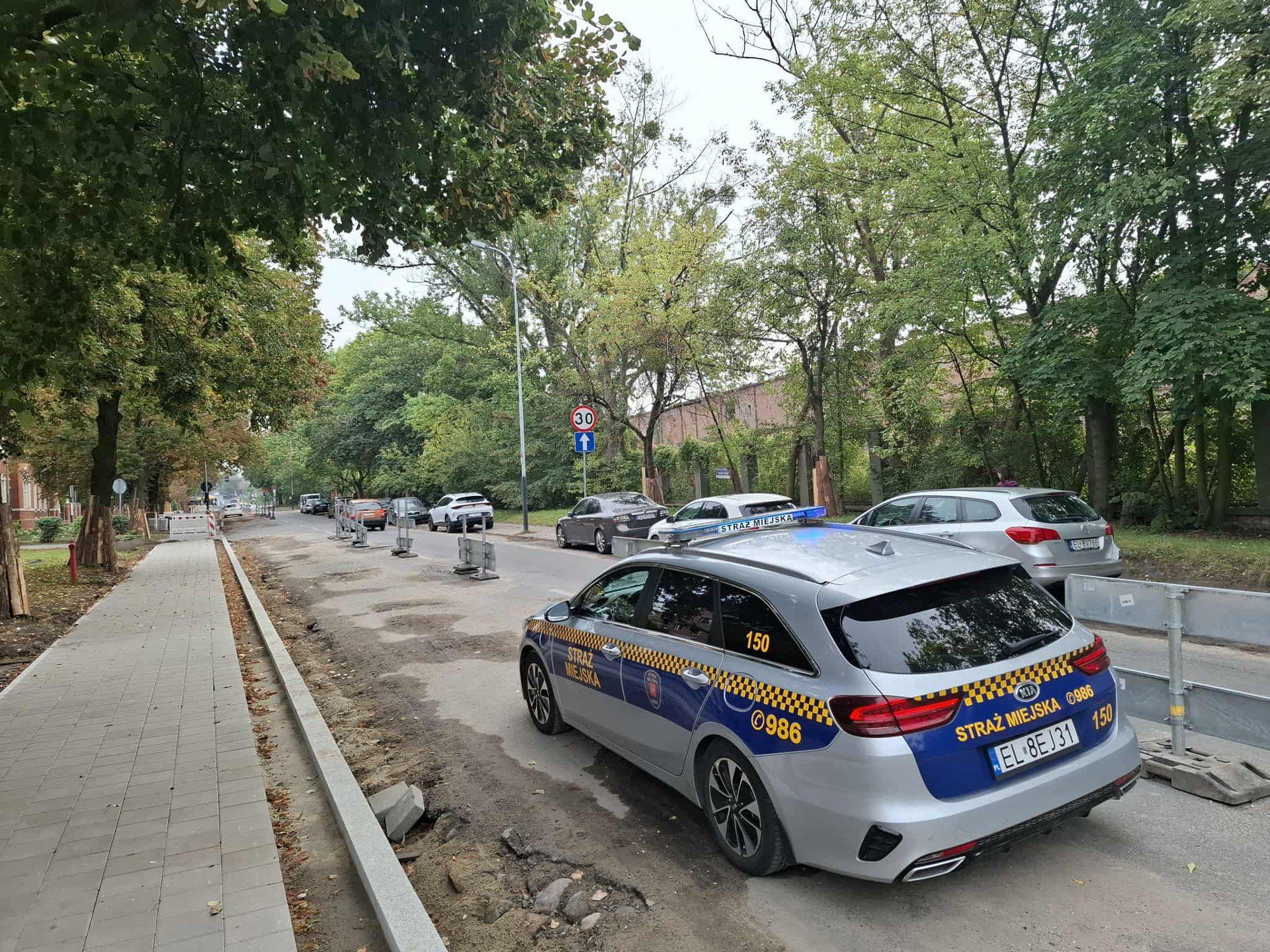 Mandaty dla kierowców z ul. Tymienienieckiego
