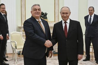 Orban u Putina. "Dostawy energii z Rosji pozostaną podstawą"