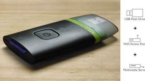 AirStash - bezprzwodowy czytnik kart 1