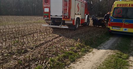 Tragedia pod Strykowem. Nie żyje mężczyzna