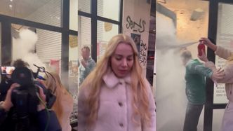 Marianna Schreiber ZAATAKOWAŁA AKTYWISTĘ KLIMATYCZNEGO gaśnicą! Internauci bezwzględni: "Mogłaś wyrządzić komuś krzywdę"