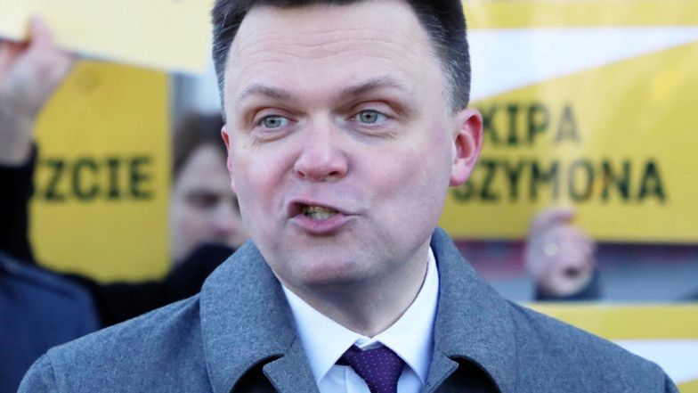 Szymon Hołownia TŁUMACZY SIĘ ze spotu wyborczego: "Nie zauważyłem tego nieszczęsnego papierowego samolotu"