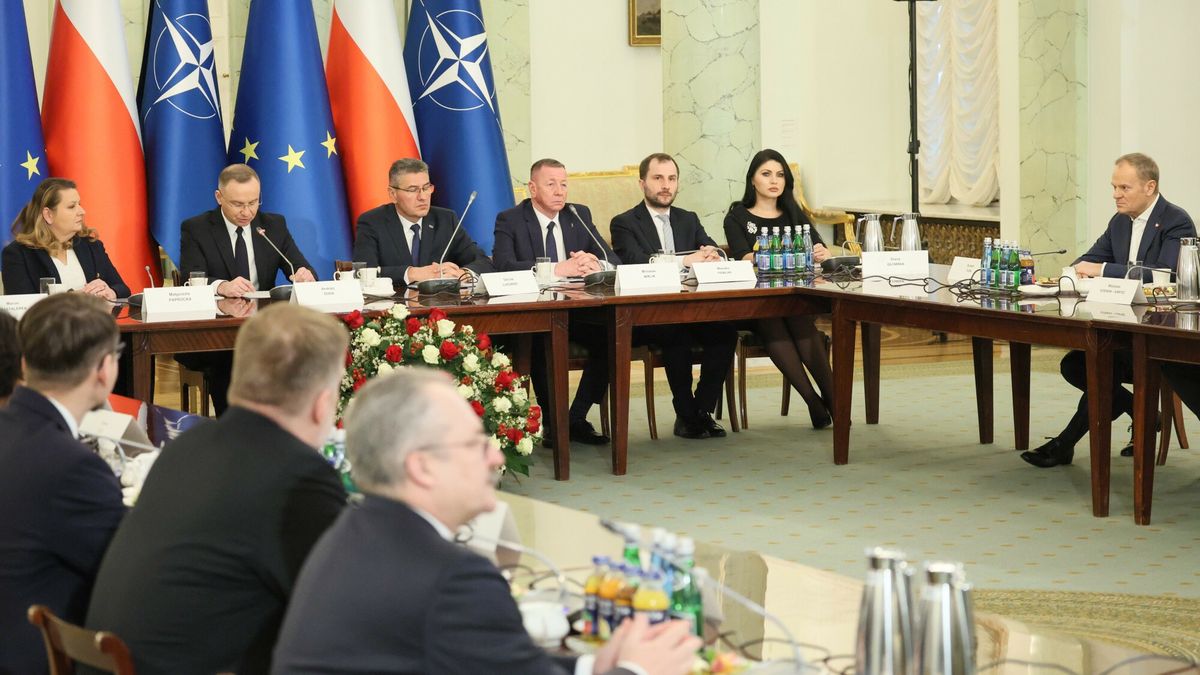 Posiedzenie RBN w 3. rocznicę wojny na Ukrainie. Wyłamał się sze