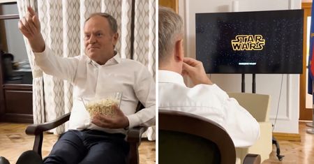 Tusk opublikował nietypowe nagranie. "Niech moc będzie z Wami"